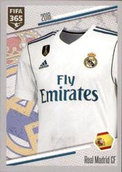 2018 Panini FIFA 365 Stickers #193 Real Madrid CF Shirt Front