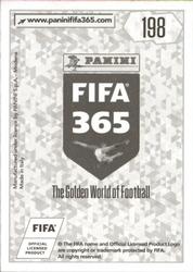 2018 Panini FIFA 365 Stickers #198 Nacho Fernández Back