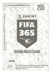 2018 Panini FIFA 365 Stickers #205 Mateo Kovacic Back