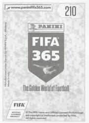 2018 Panini FIFA 365 Stickers #210 Gareth Bale Back