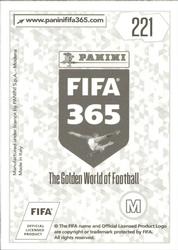 2018 Panini FIFA 365 Stickers #221 Almamy Touré Back