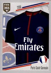 2018 Panini FIFA 365 Stickers #233 Paris Saint-Germain Shirt Front