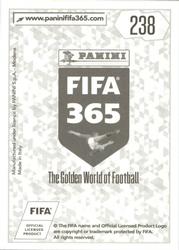 2018 Panini FIFA 365 Stickers #238 Presnel Kimpembe Back