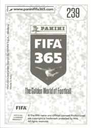 2018 Panini FIFA 365 Stickers #239 Layvin Kurzawa Back