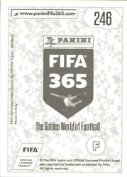 2018 Panini FIFA 365 Stickers #246 Adrien Rabiot Back