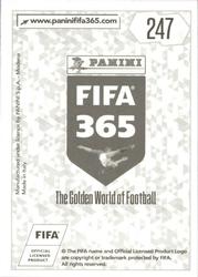 2018 Panini FIFA 365 Stickers #247 Javier Pastore Back
