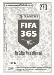 2018 Panini FIFA 365 Stickers #270 David Alaba Back