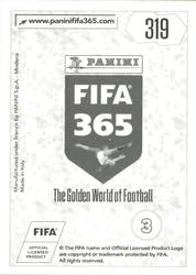 2018 Panini FIFA 365 Stickers #319 Felipe Pardo Back