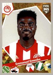 2018 Panini FIFA 365 Stickers #322 Emmanuel Emenike Front