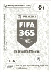 2018 Panini FIFA 365 Stickers #327 Giorgio Chiellini Back