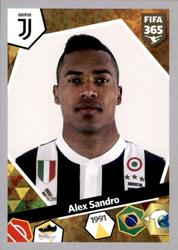 2018 Panini FIFA 365 Stickers #330 Alex Sandro Front