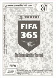 2018 Panini FIFA 365 Stickers #371 Emerson Palmieri Back