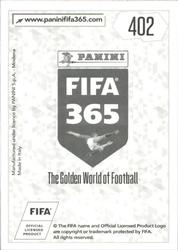 2018 Panini FIFA 365 Stickers #402 Bruno Valdez Back