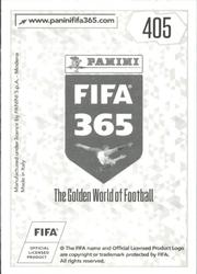 2018 Panini FIFA 365 Stickers #405 Edson Álvarez Back