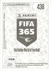 2018 Panini FIFA 365 Stickers #438 Benfica Logo Back