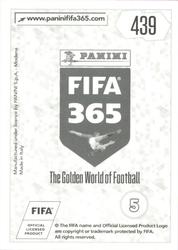 2018 Panini FIFA 365 Stickers #439 Bruno Varela Back
