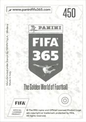 2018 Panini FIFA 365 Stickers #450 Franco Cervi Back