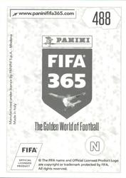 2018 Panini FIFA 365 Stickers #488 Taulant Xhaka Back