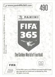 2018 Panini FIFA 365 Stickers #490 Alexander Fransson Back
