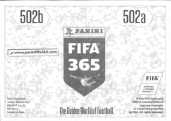 2018 Panini FIFA 365 Stickers #502a / 502b Luis Suárez / Klaas-Jan Huntelaar Back