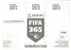 2018 Panini FIFA 365 Stickers #507a/507b/507c Cristiano Ronaldo / Luka Modrić / Gaku Shibasaki Back