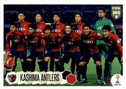 2018 Panini FIFA 365 Stickers #509 Kashima Antlers team Front