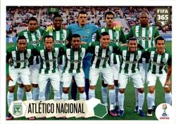 2018 Panini FIFA 365 Stickers #514 Atlético Nacional  Team Front