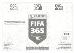 2018 Panini FIFA 365 Stickers #525a/525b/525c Hong Jeongnam / Lim Jongeun / Park Wonjae Back