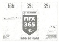 2018 Panini FIFA 365 Stickers #528a/528b/528c Lee Donggook / Edu / Kim Shinwook Back