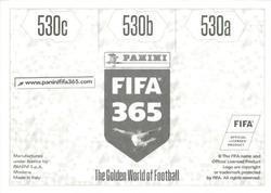 2018 Panini FIFA 365 Stickers #530a/530b/530c Denis Onyango / Tebogo Langerman / Wayne Arendse Back