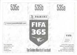 2018 Panini FIFA 365 Stickers #535a/535b/535c Eñaut Zubikarai / Takuya Iwata / Ángel Berlanga Back