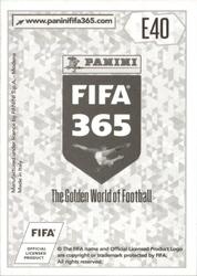 2018 Panini FIFA 365 Stickers - E Stickers #E40 Andrea Pinamonti Back