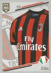 2018 Panini FIFA 365 Stickers - E Stickers #E41 AC Milan - Shirt Front