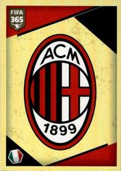 2018 Panini FIFA 365 Stickers - E Stickers #E42 AC Milan - Logo Front