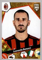 2018 Panini FIFA 365 Stickers - E Stickers #E45 Leonardo Bonucci Front