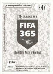 2018 Panini FIFA 365 Stickers - E Stickers #E47 Ignazio Abate Back