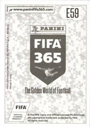 2018 Panini FIFA 365 Stickers - E Stickers #E59 Fabio Borini Back