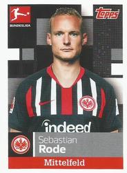 2019-20 Topps Bundesliga Offizielle Sticker #100 Sebastian Rode Front