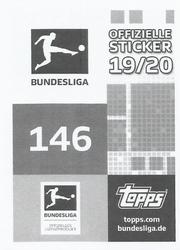 2019-20 Topps Bundesliga Offizielle Sticker #146 Birger Verstraete Back