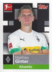 2019-20 Topps Bundesliga Offizielle Sticker #202 Matthias Ginter Front