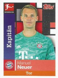 2019-20 Topps Bundesliga Offizielle Sticker #215 Manuel Neuer Front