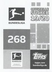 2019-20 Topps Bundesliga Offizielle Sticker #268 Maximilian Arnold Back