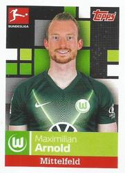 2019-20 Topps Bundesliga Offizielle Sticker #268 Maximilian Arnold Front