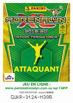 2019-20 Panini Adrenalyn XL Ligue 1 #46 François Kamano Back