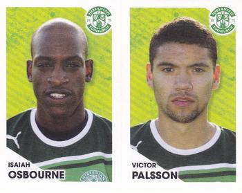 2012 Panini Scottish Premier League Stickers #190 / 191 Victor Palsson / Isaiah Osbourne Front