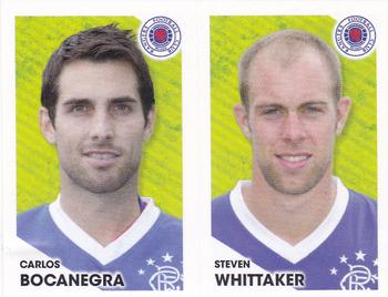 2012 Panini Scottish Premier League Stickers #334 / 335 Steven Whittaker / Carlos Bocanegra Front