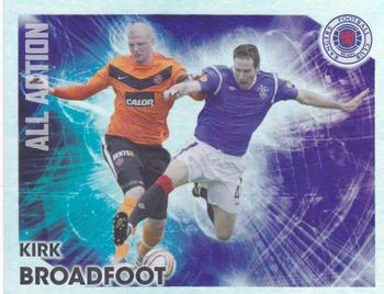 2012 Panini Scottish Premier League Stickers #362 Kirk Broadfoot Front