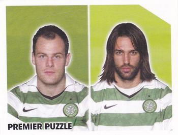 2012 Panini Scottish Premier League Stickers #385 Georgios Samaras / Anthony Stokes Front