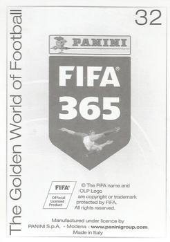 2015-16 Panini FIFA 365 The Golden World of Football Stickers #32 Real Madrid CF Back