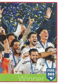 2015-16 Panini FIFA 365 The Golden World of Football Stickers #32 Real Madrid CF Front